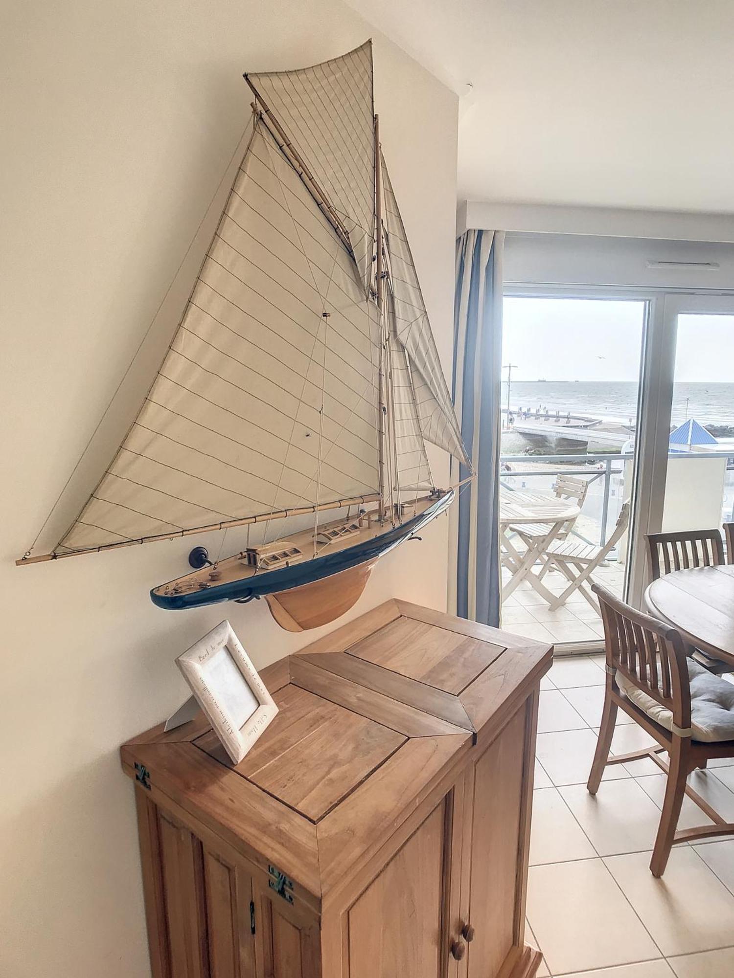 Fleur De Sel Appartement Face A La Mer Wimereux Buitenkant foto